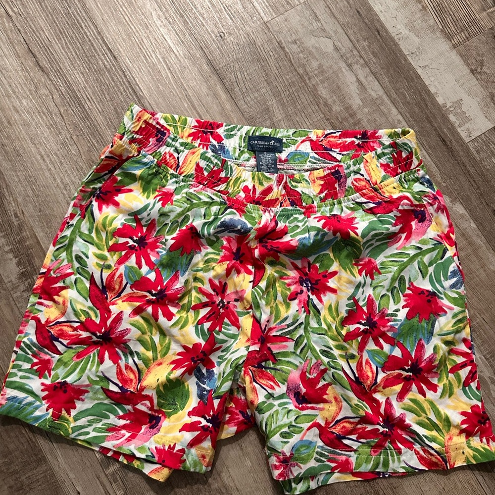Floral Print Women's Shorts